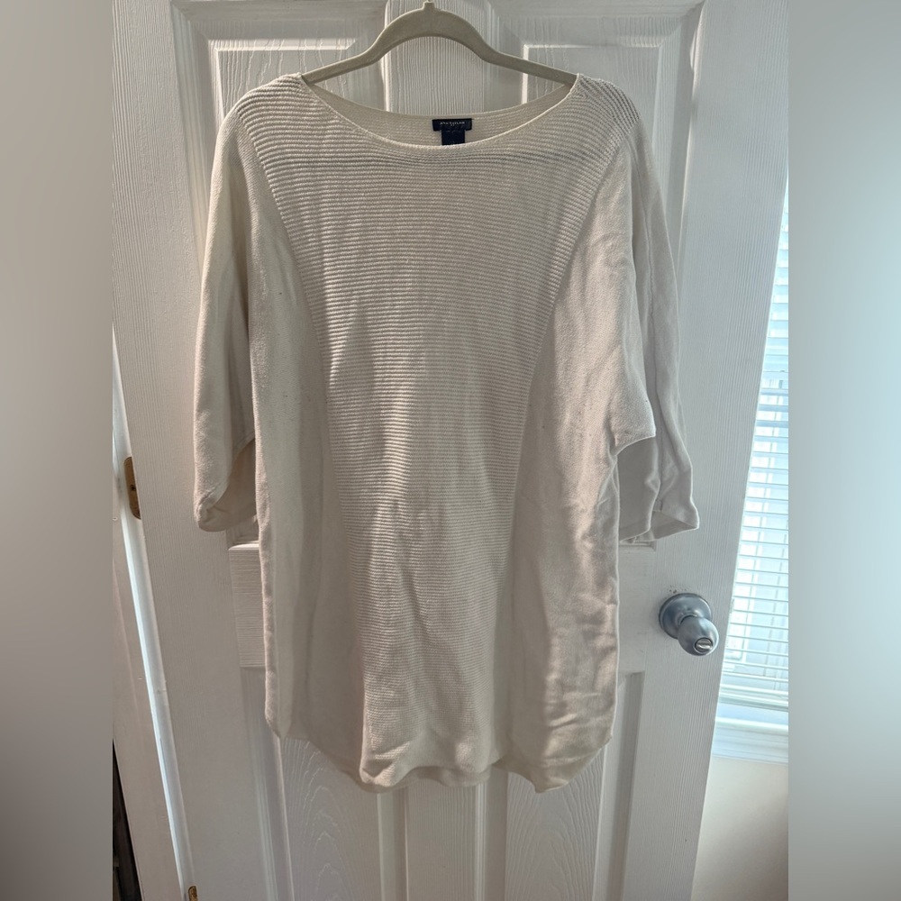 Women’s tunic sweater - off white